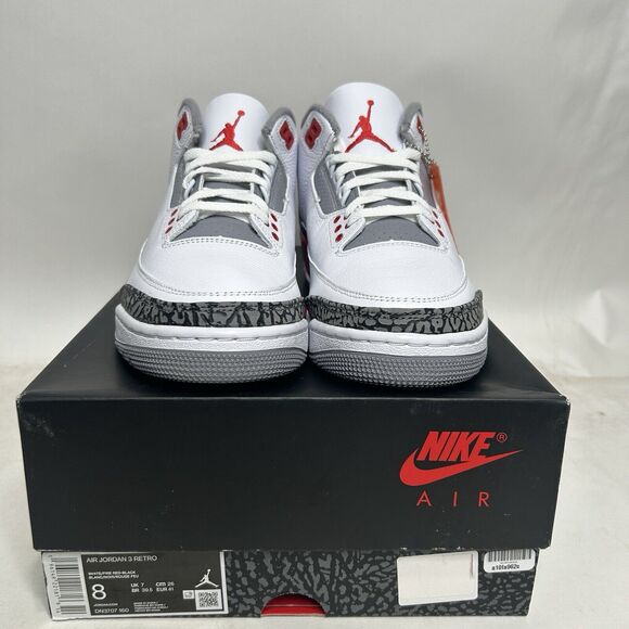 Nike Shoes Air Jordan 3 Retro “Fire Red” 2024 - Picture 2 of 5